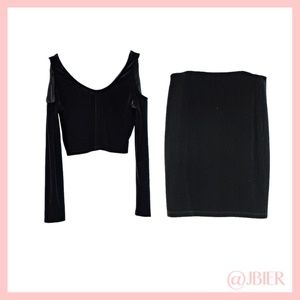 Promesa and Solemio Skirt Set in Black